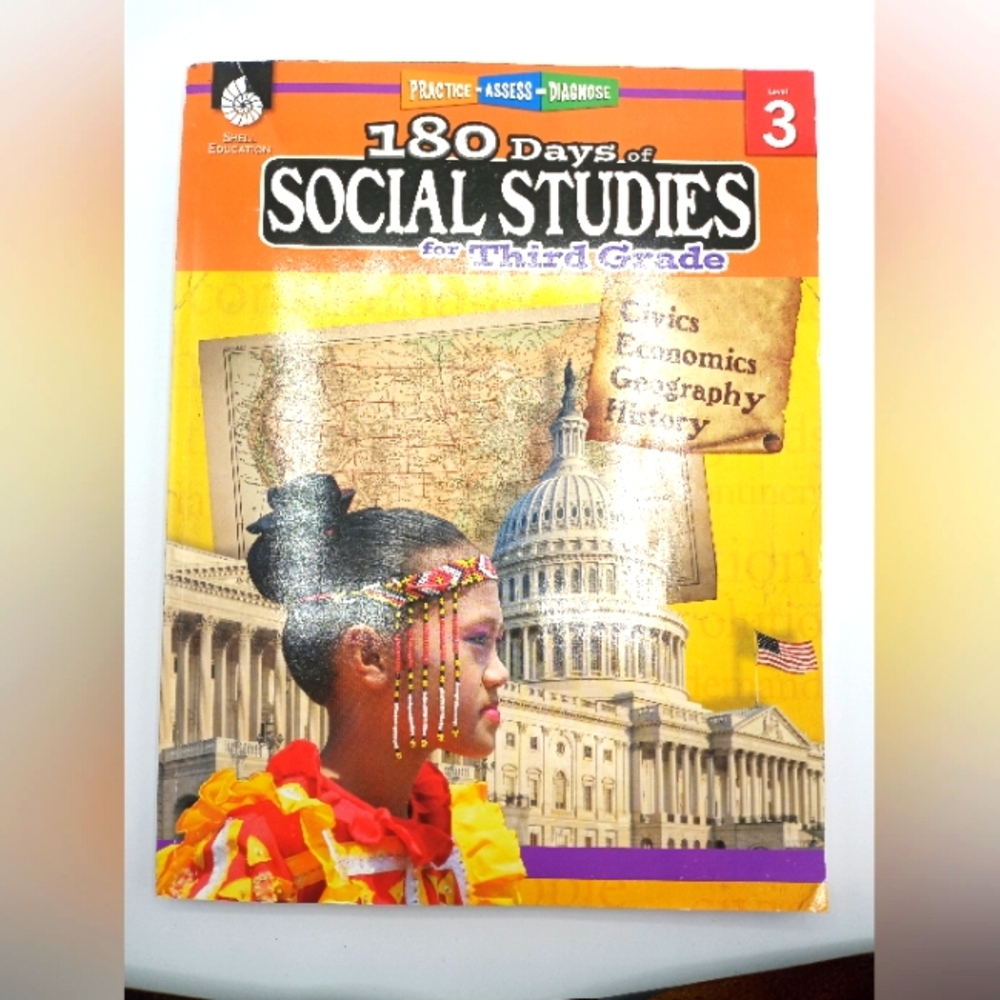 180 Days of Social Studies for 3rd Grade